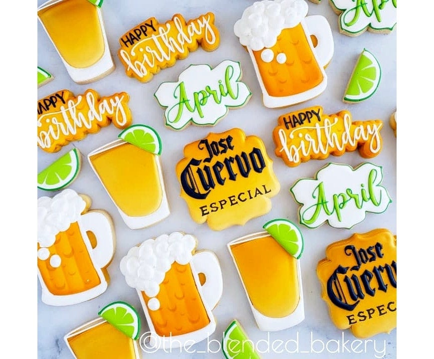 DIGITAL STL Download For Happy Birthday 1 Lettered Cookie Cutter