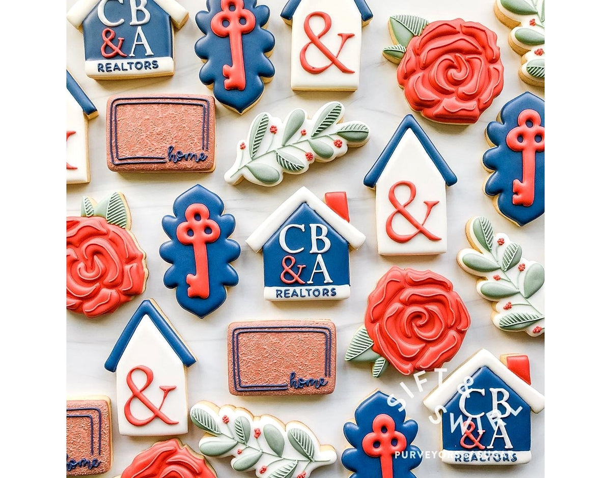 DIGITAL STL Download For Leaf &amp; Berry Branch 1 Cookie Cutter