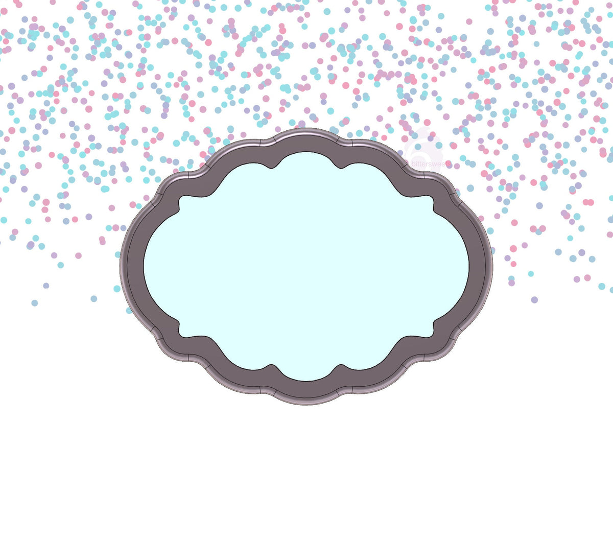 Vintage Plaque 2 Cookie Cutter