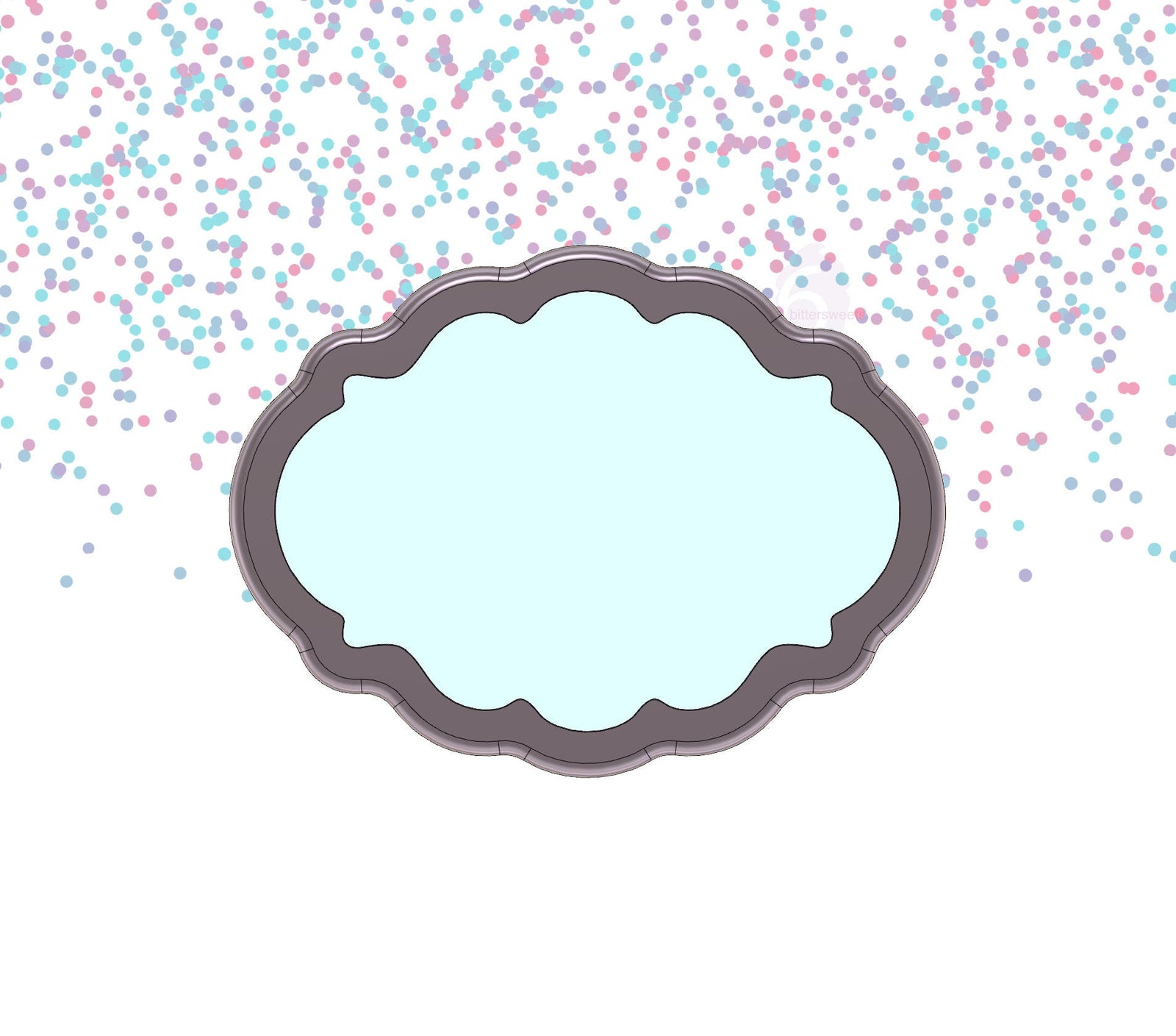 Vintage Plaque 2 Cookie Cutter