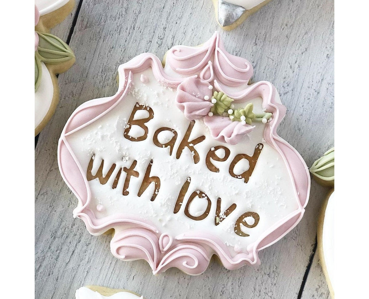 DIGITAL STL Download For Adara Plaque Cookie Cutter