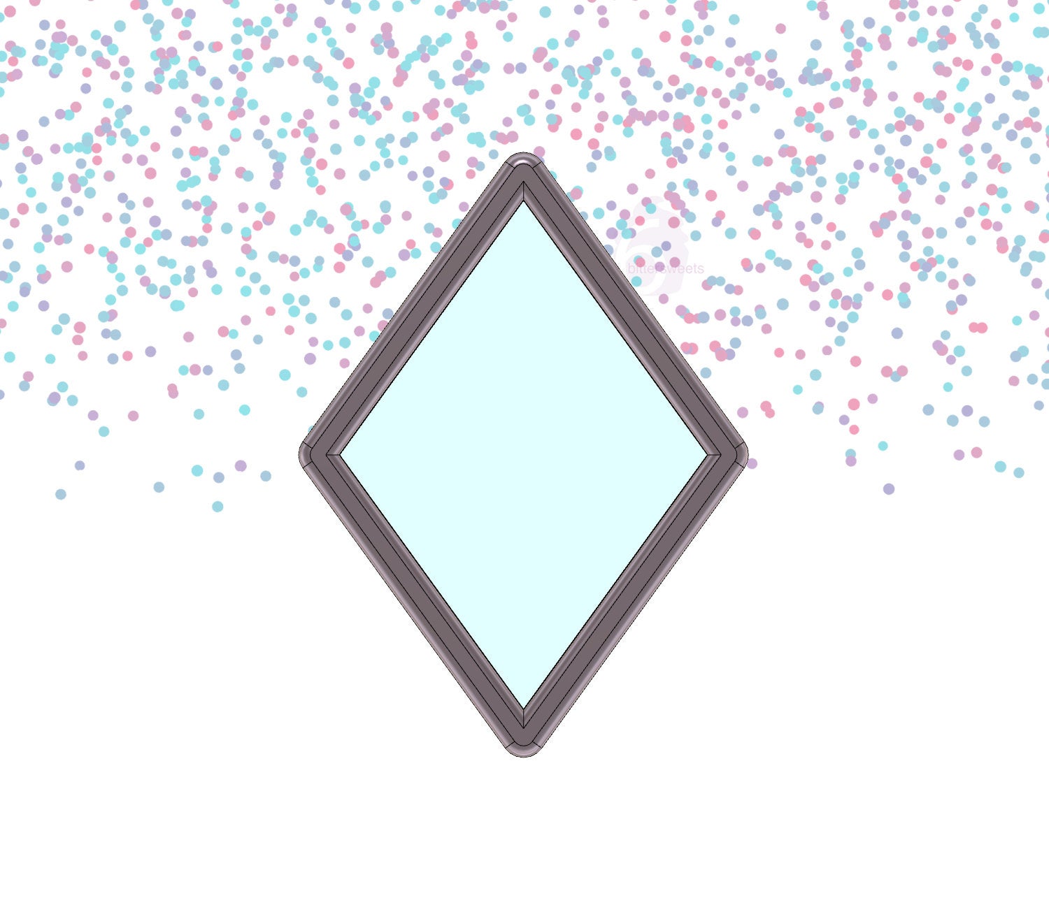 Diamond 2 Cookie Cutter