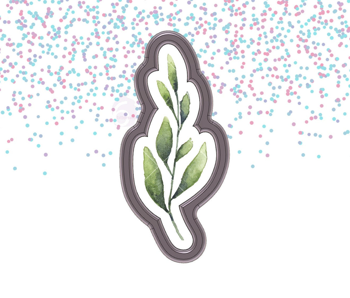 Leaf Branch 3 Cookie Cutter