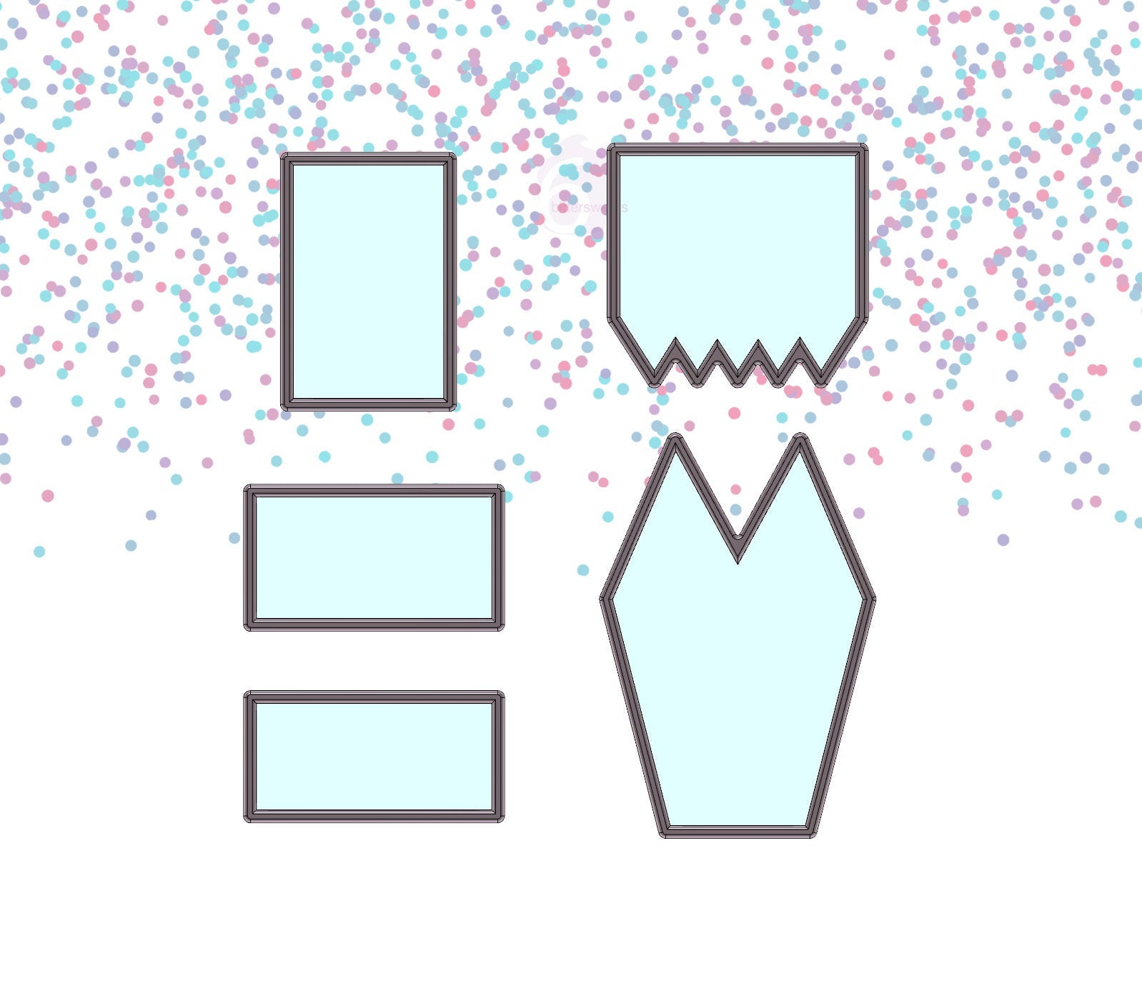 Haunted House Cookie Cutter Kit