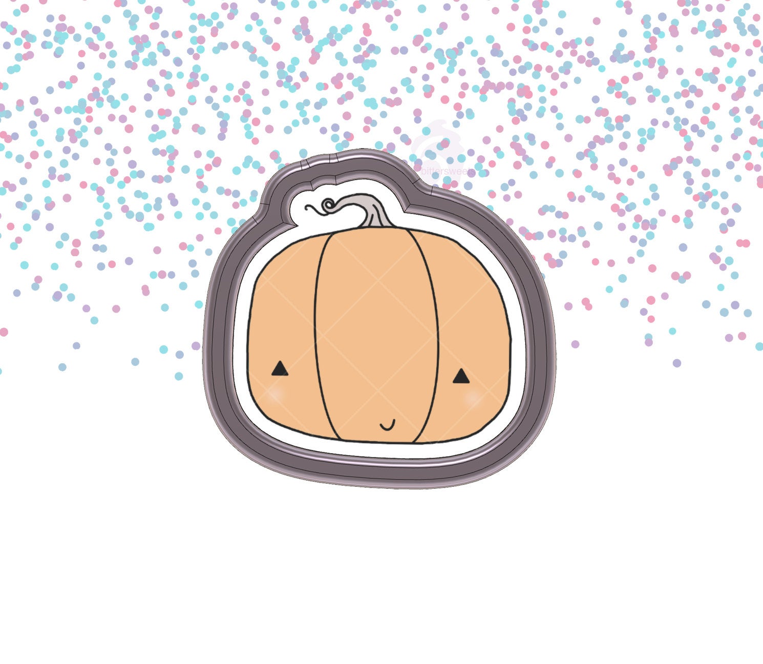 Cute Pumpkin Cookie Cutter