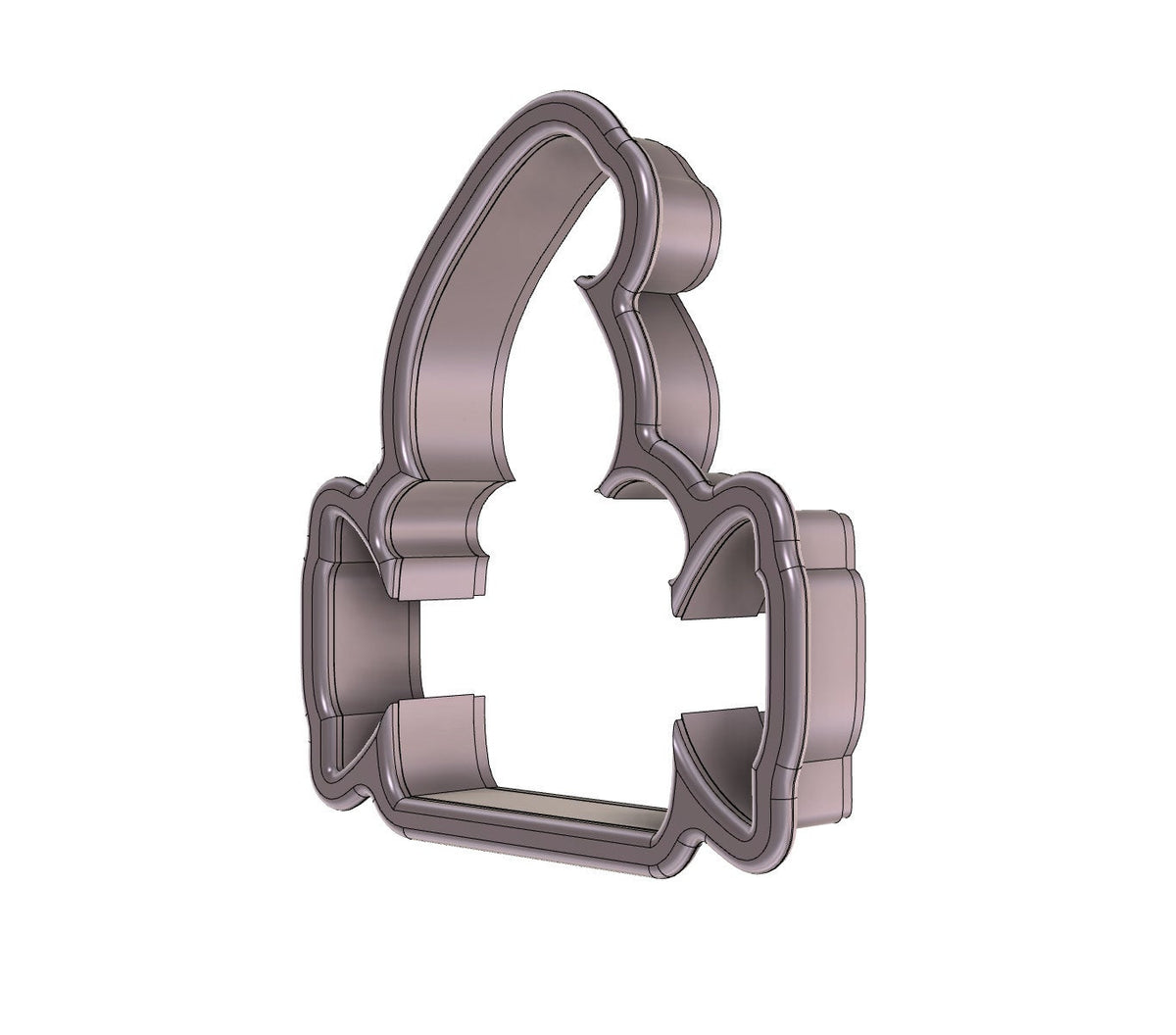 Ghost With Candy Sign Cookie Cutter