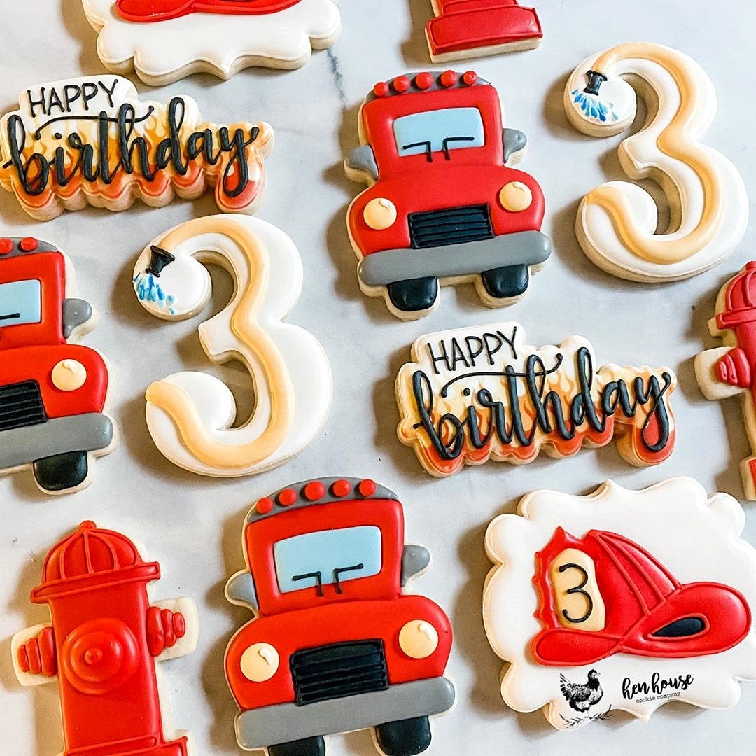 DIGITAL STL Download For Happy Birthday 1 Lettered Cookie Cutter