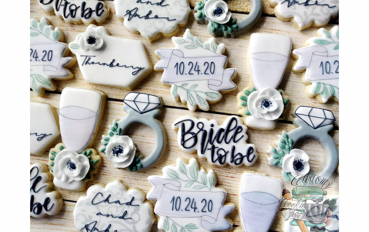 Bride To Be Lettered Cookie Cutter