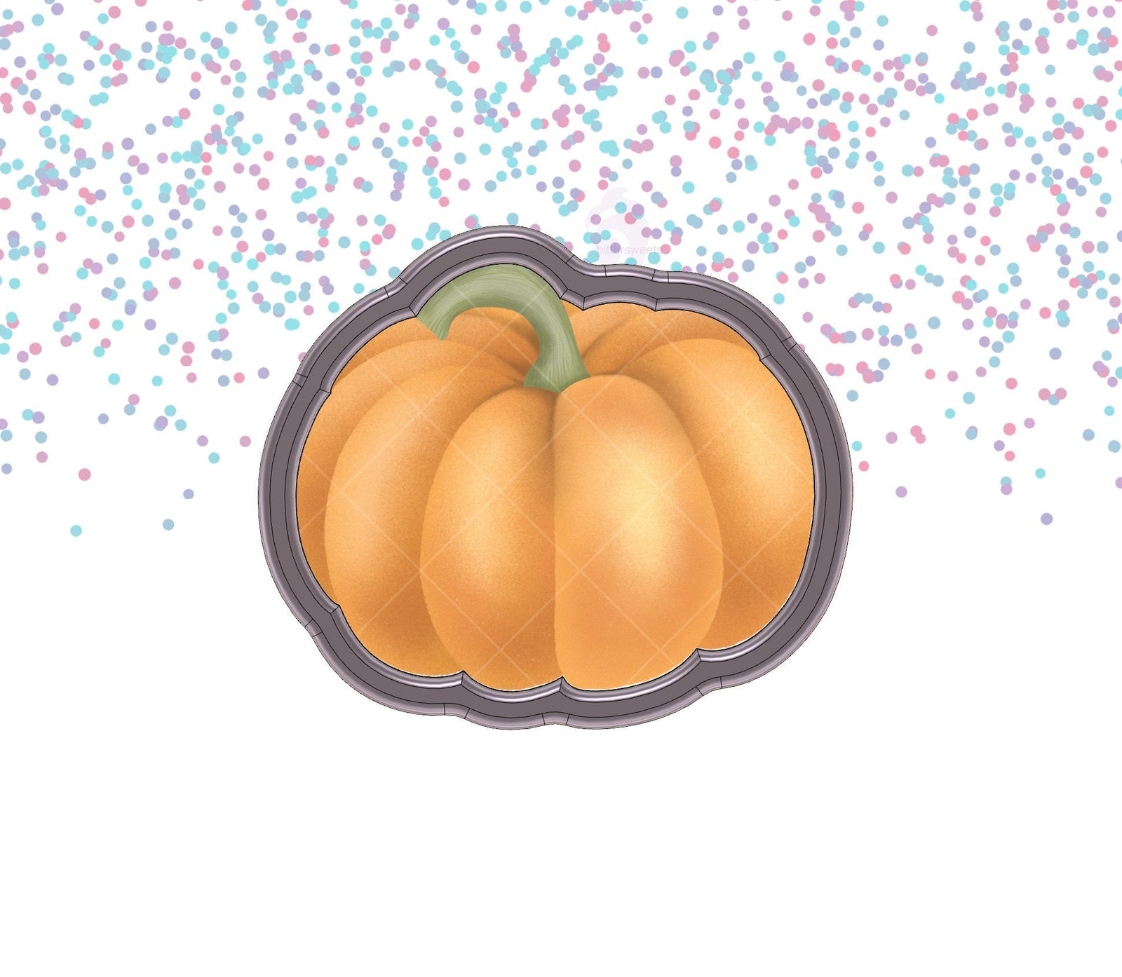 Pumpkin 2 Cookie Cutter