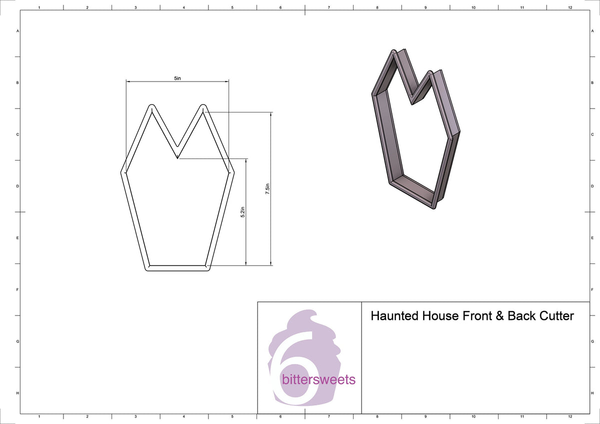 Haunted House Cookie Cutter Kit