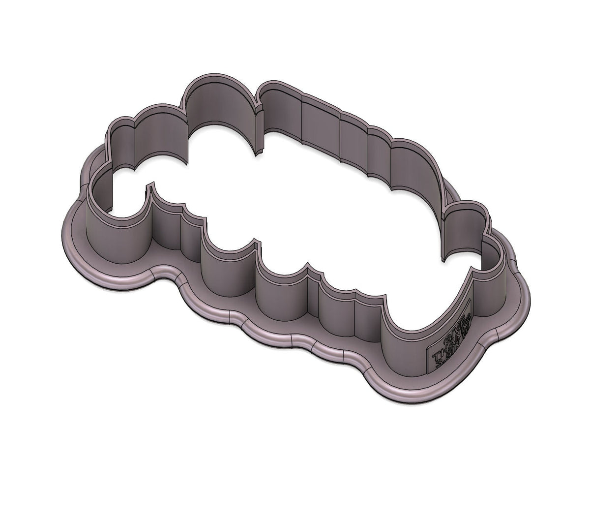 DIGITAL STL Download For Give Thanks Lettered Cookie Cutter