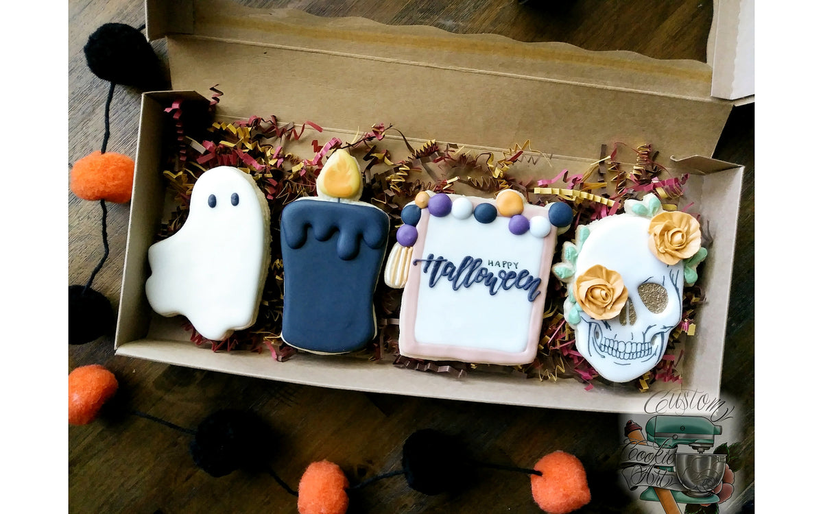 Floral Skull 1 Cookie Cutter