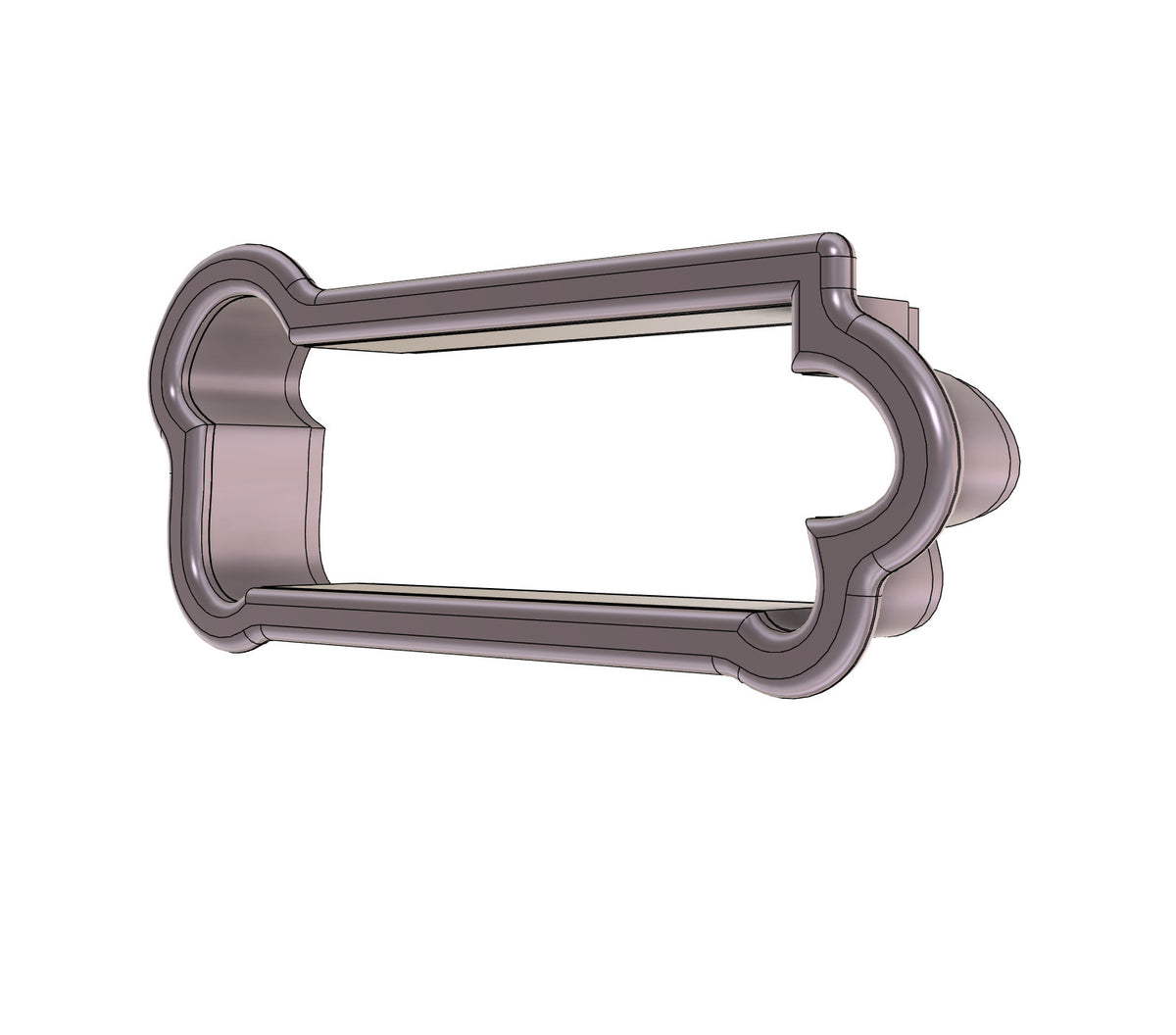 Thanksgiving Mushroom Name Plaque 2 Cookie Cutter