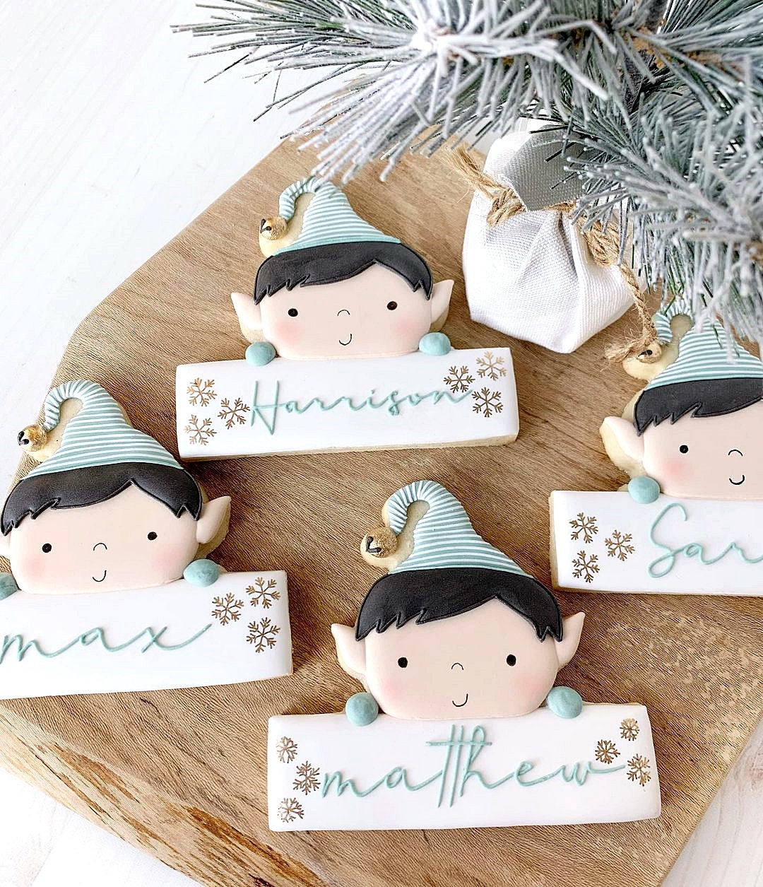 DIGITAL STL Download For Cute Elf Plaque Cookie Cutter