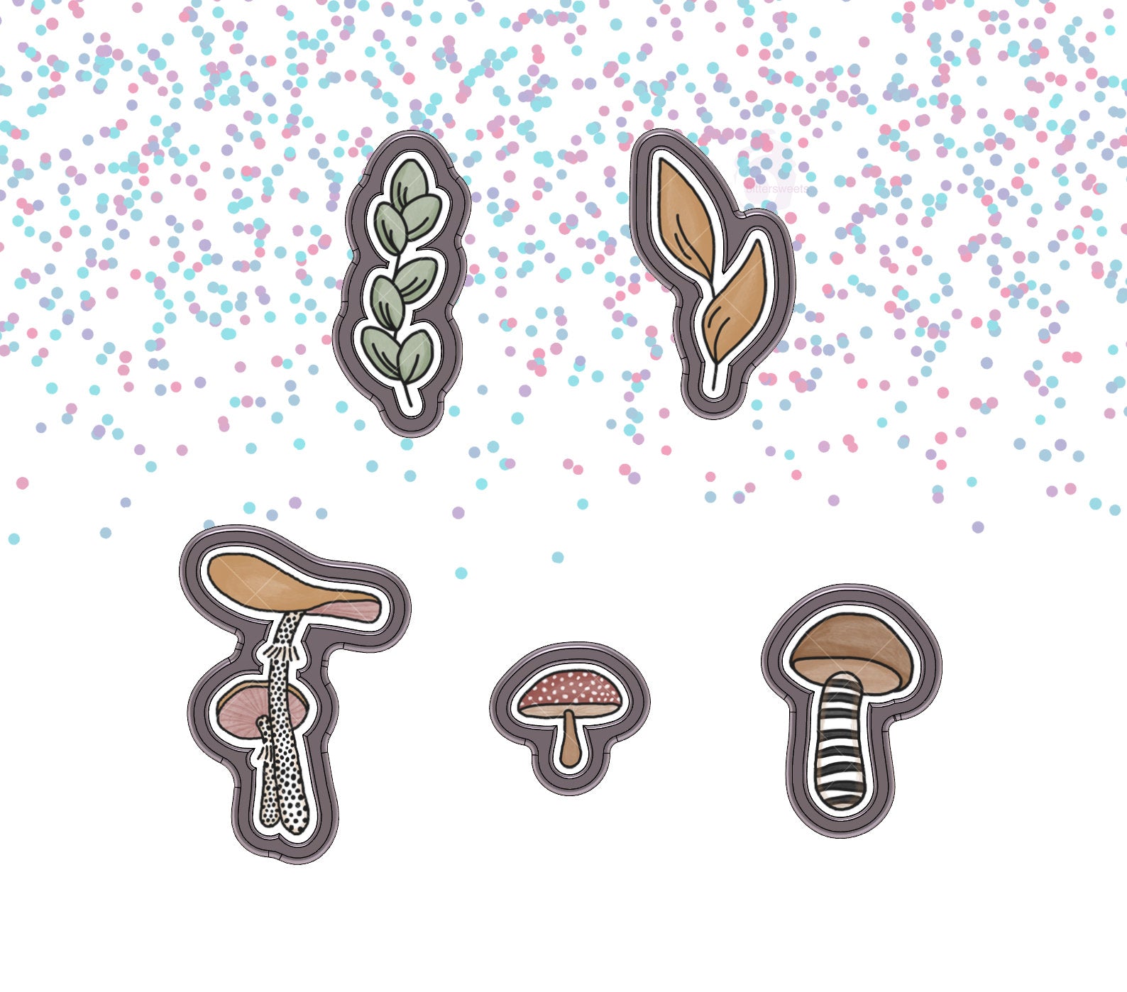 Thanksgiving Platter 1 Cookie Cutter Set