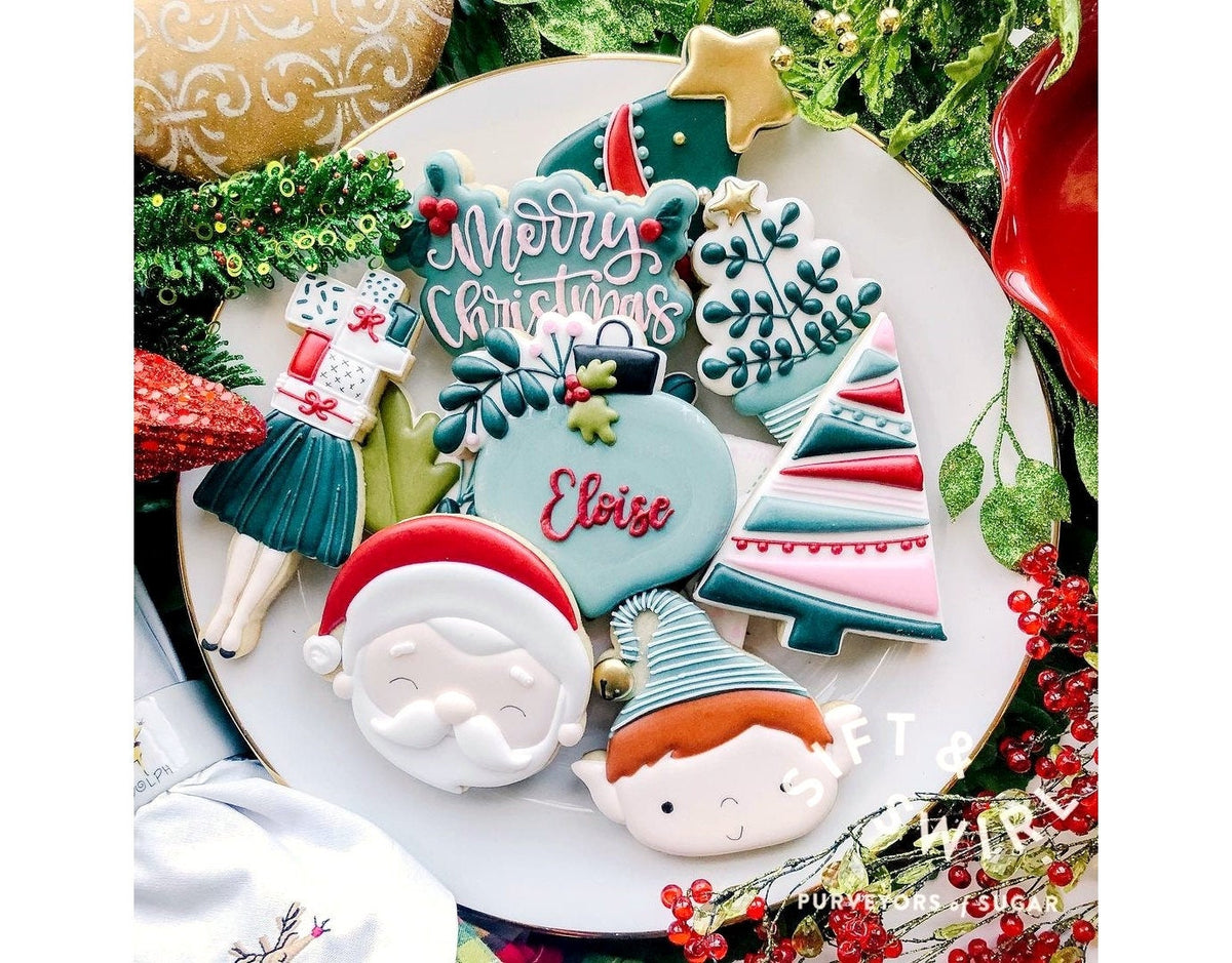 DIGITAL STL Download For Lady With Gift Boxes Cookie Cutter