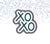 XOXO 1 Lettered Cookie Cutter
