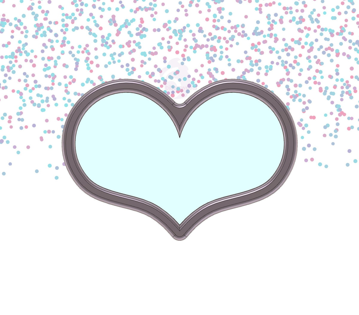 Wide Heart Cookie Cutter