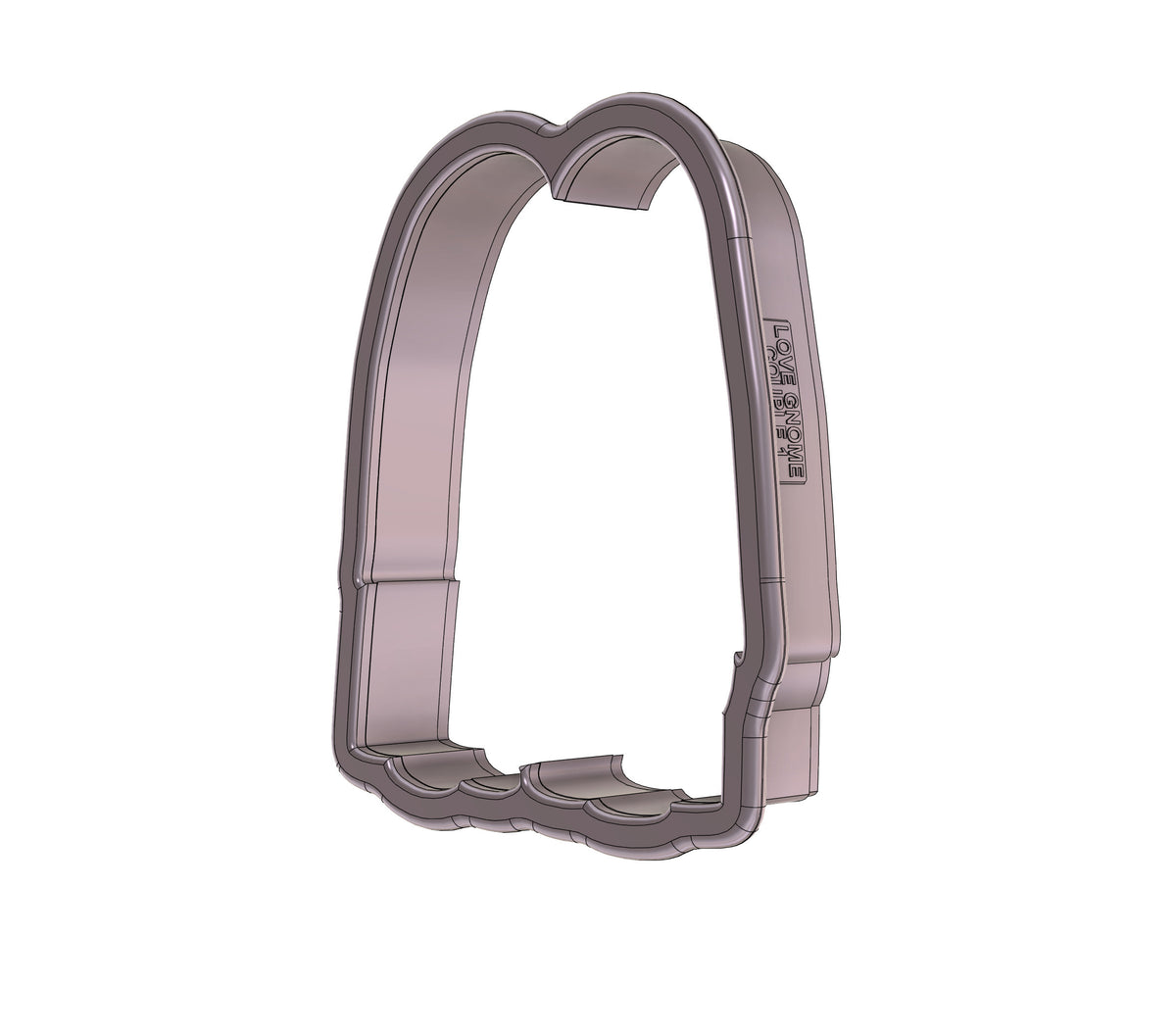 Love Gnome Couple 1 Cookie Cutter