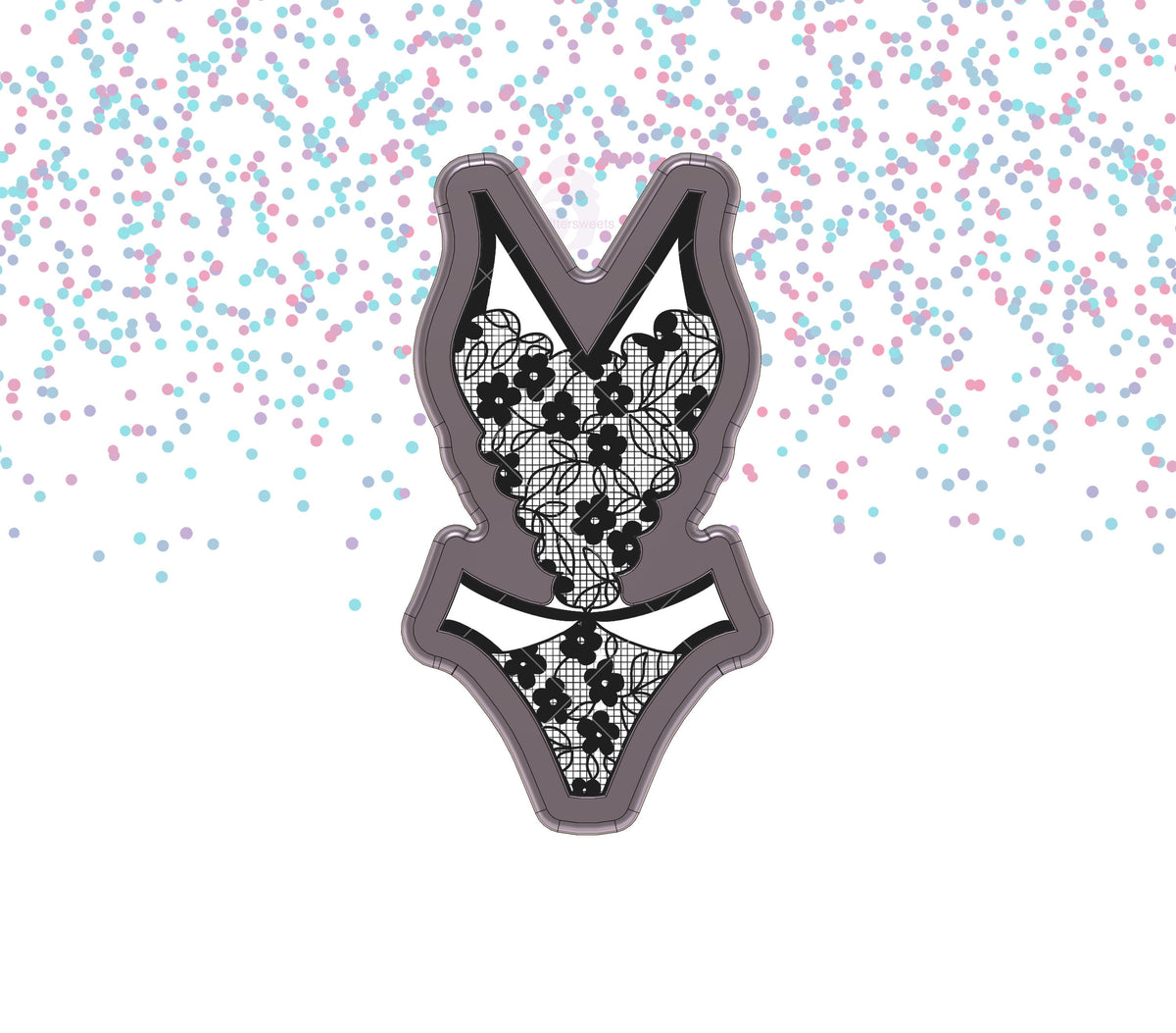 Lace Bodysuit 2 Cookie Cutter