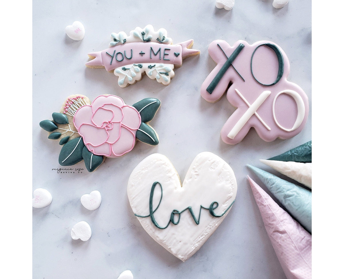 XOXO 1 Lettered Cookie Cutter