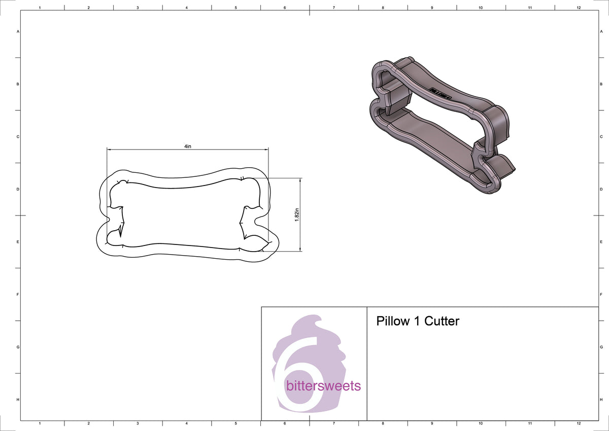 Pillow 1 Cookie Cutter