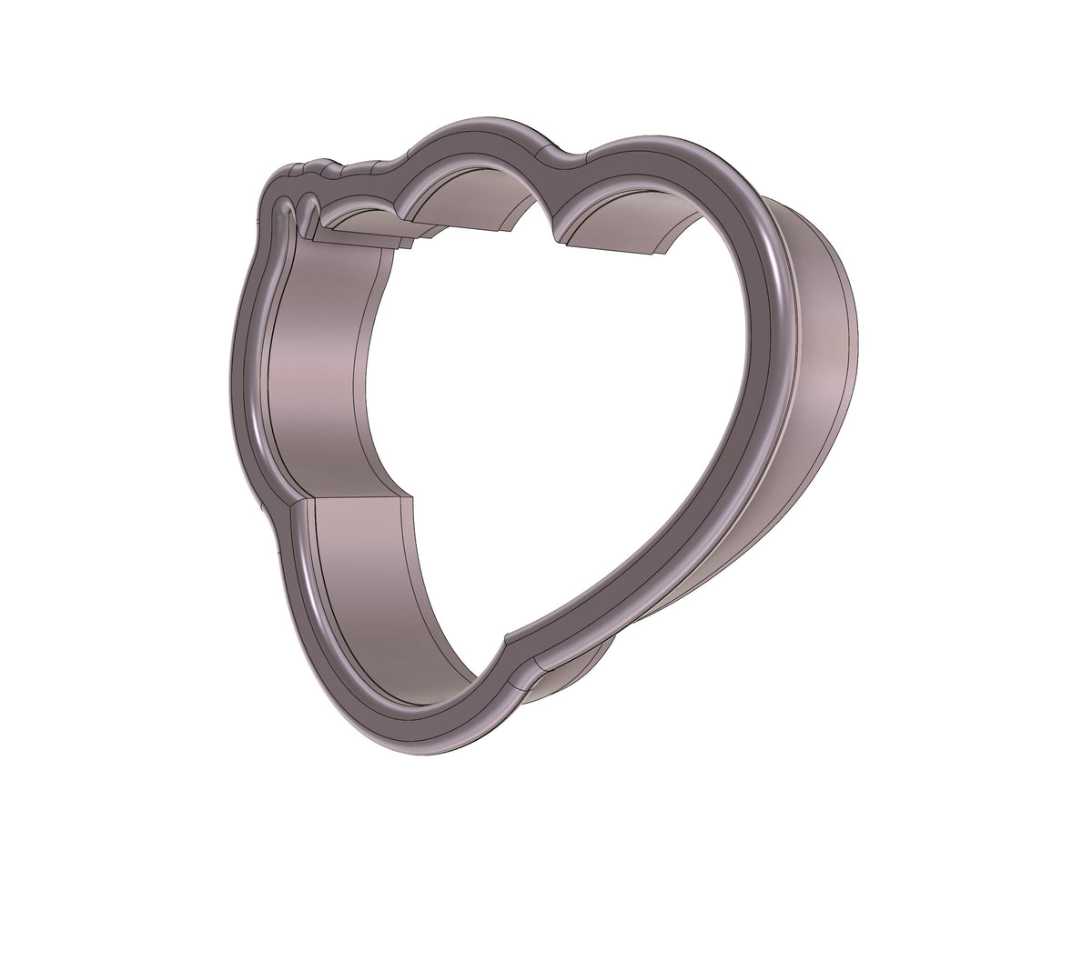 Cute Sloth With Heart 1 Cookie Cutter