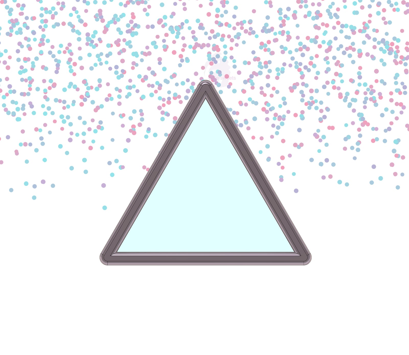 DIGITAL STL Download For Triangle 1 Cookie Cutter