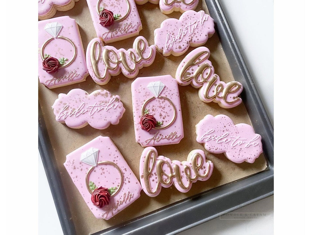 Love 1 Lettered Cookie Cutter