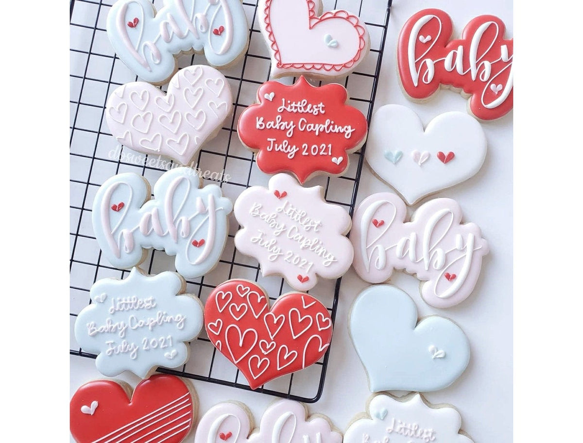 DIGITAL STL Download For Baby 1 Lettered Cookie Cutter