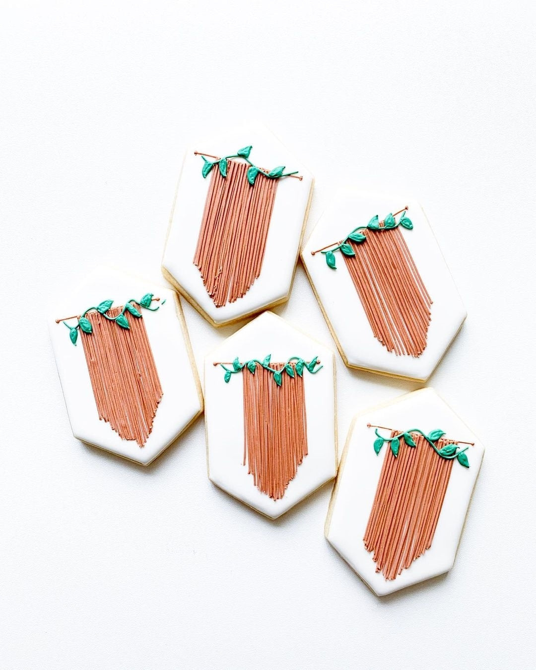 Tall Hexagon Plaque 2 Cookie Cutter