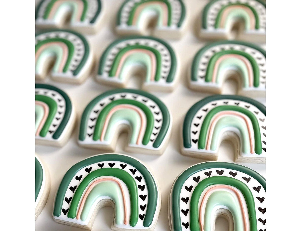 DIGITAL STL Download For Chubby Rainbow Cookie Cutter