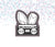 DIGITAL STL Download For Easter Bunny Ears Boom Box Cookie Cutter