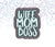 Wife Mom Boss Lettered Cookie Cutter