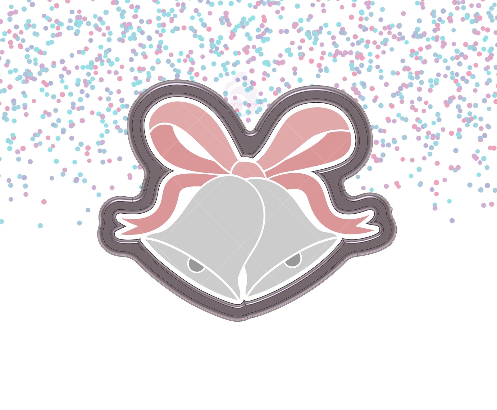 Wedding Bells 1 Cookie Cutter