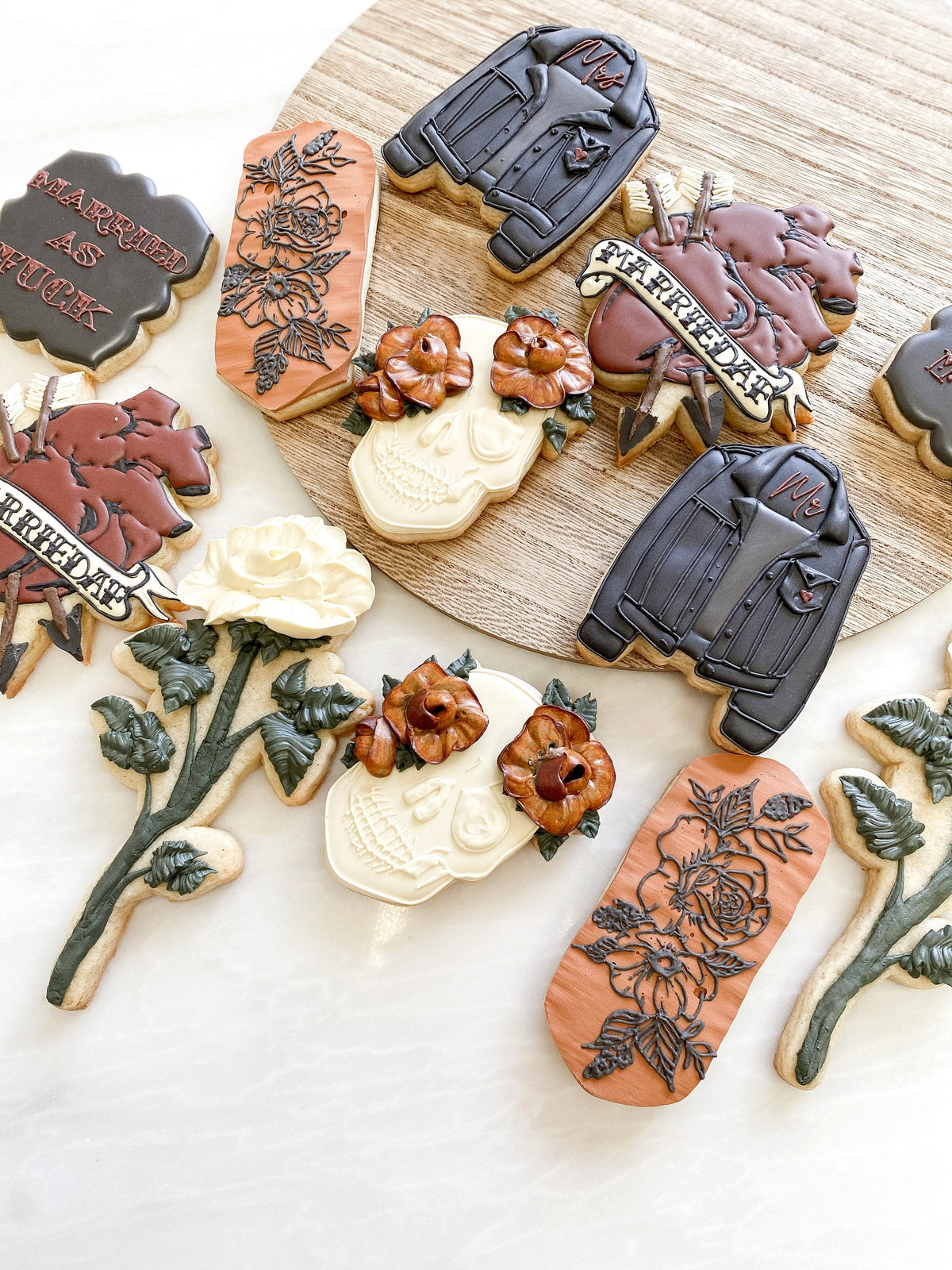 Rose With Stem Cookie Cutter