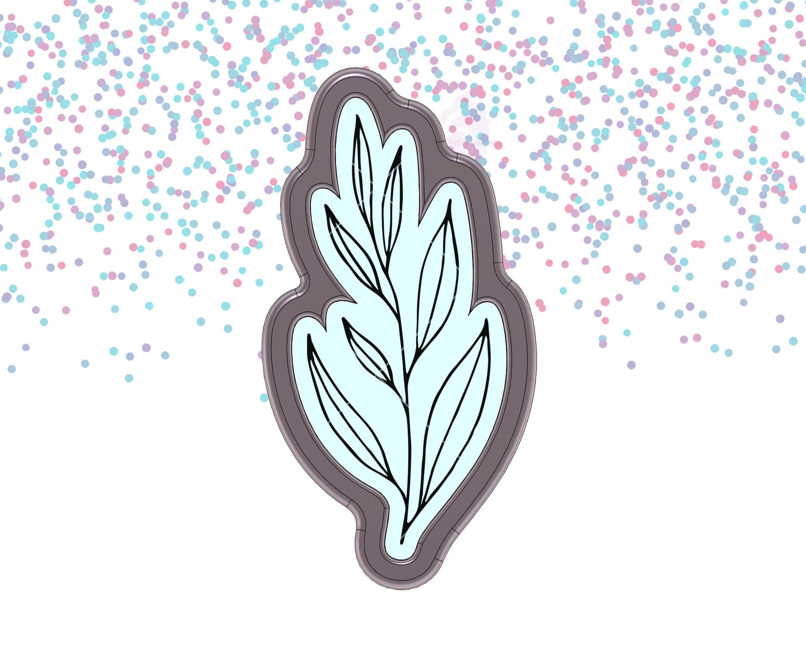 Leaf Branch 8 Cookie Cutter