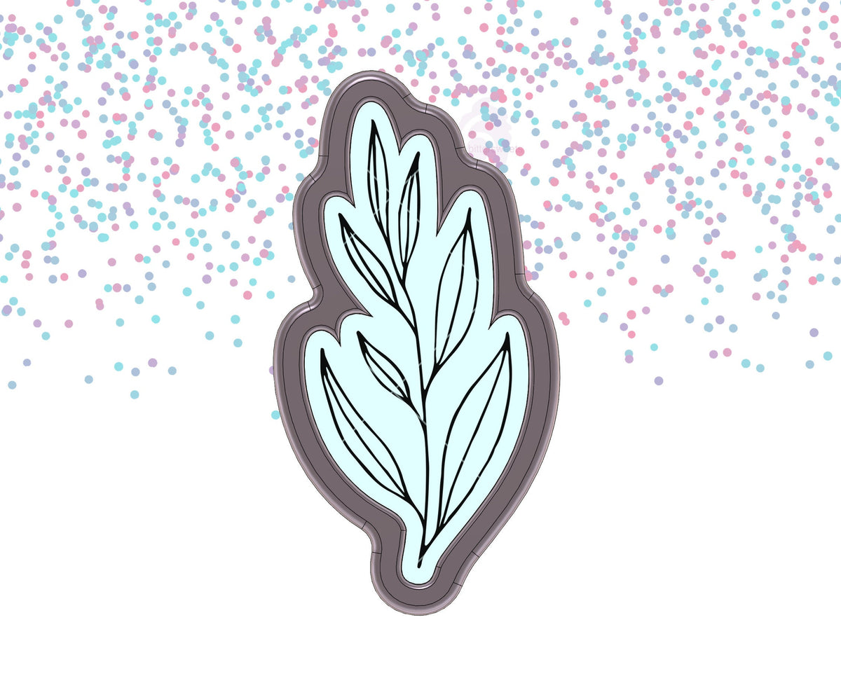 DIGITAL STL Download For Leaf Branch 8 Cookie Cutter
