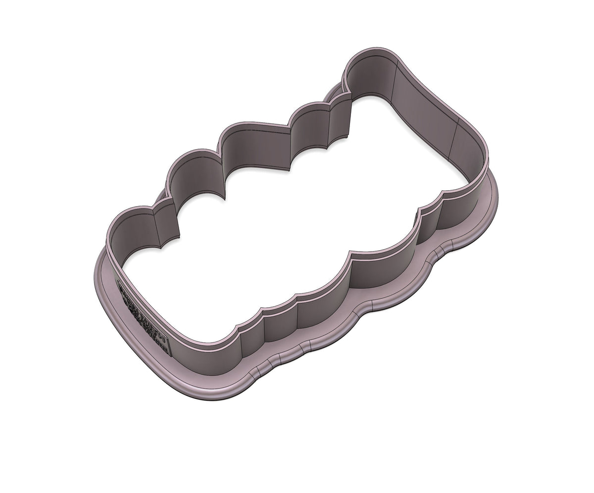 Mom With Heart Lettered Cookie Cutter