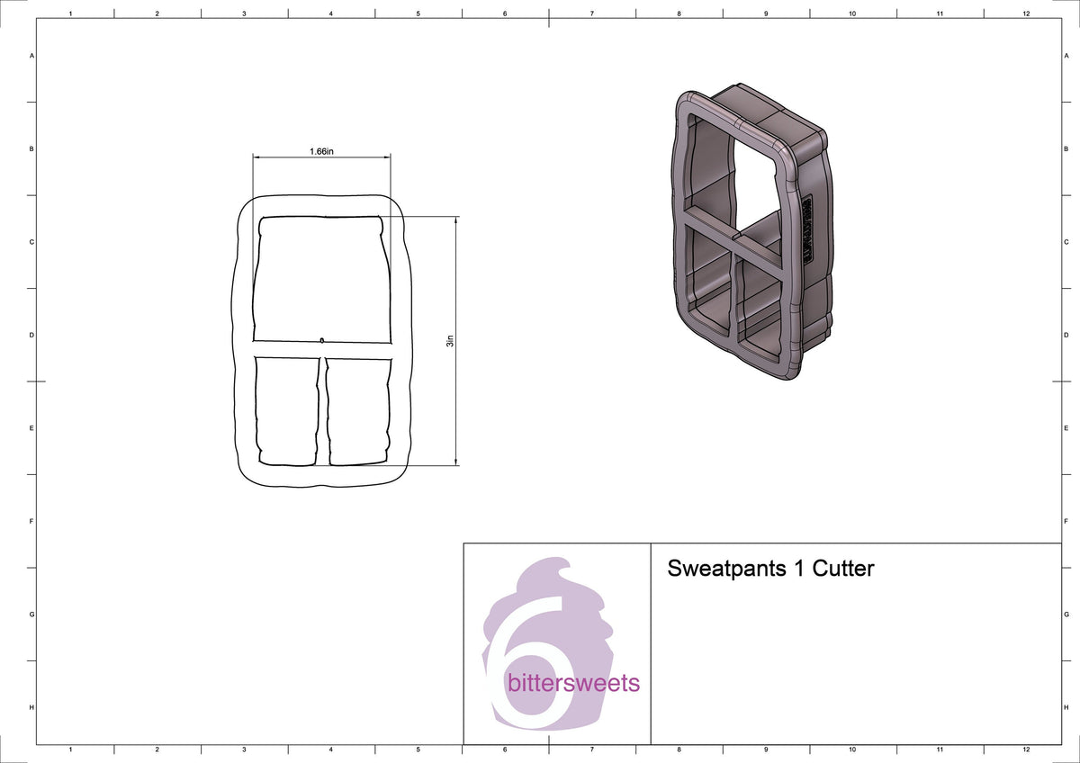 Sweatpants 1 Cookie Cutter