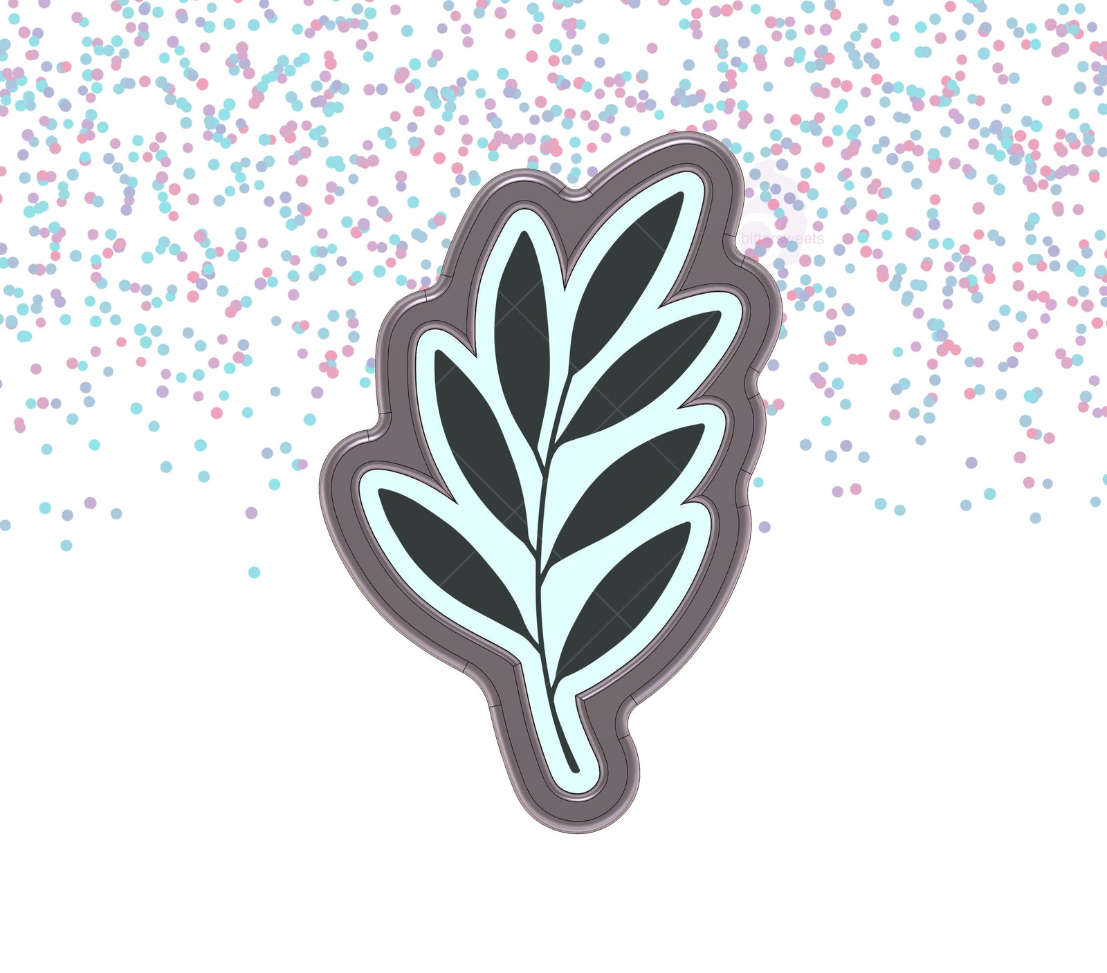 Leaf Branch 7 Cookie Cutter