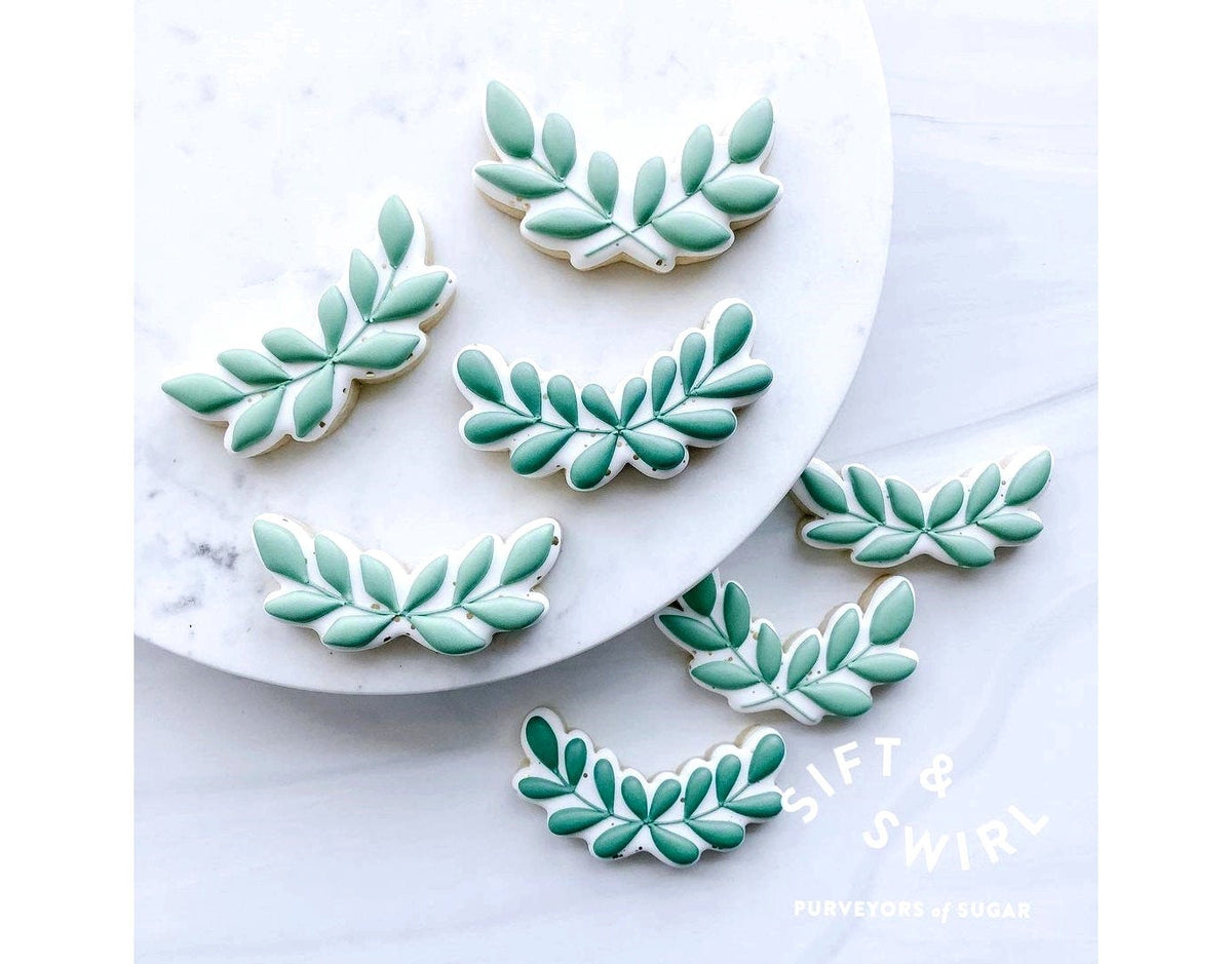 DIGITAL STL Download For Double Leaf Branch 3 Cookie Cutter