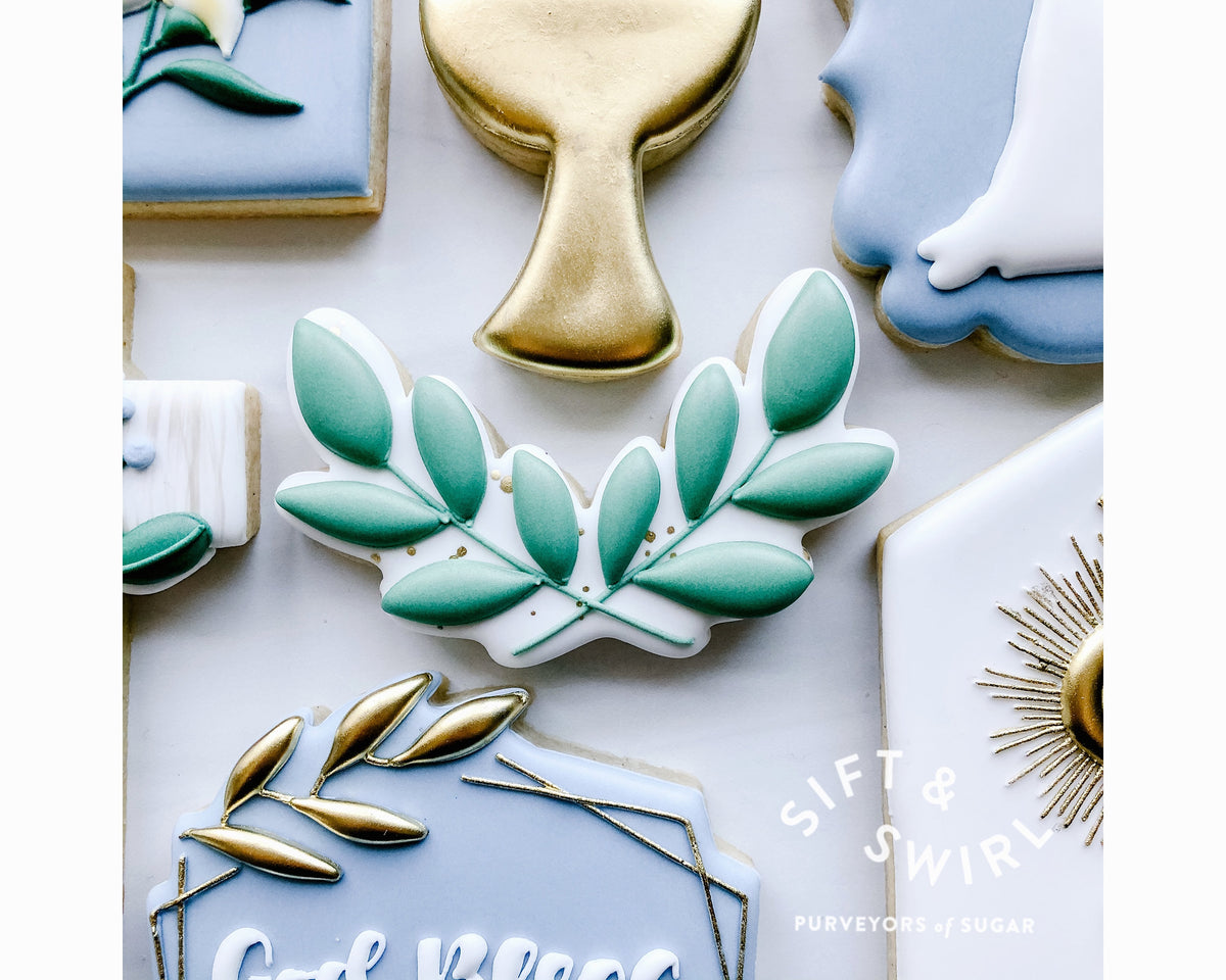 Double Leaf Branch 1 Cookie Cutter