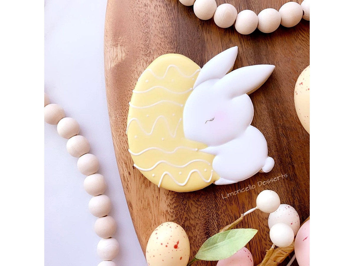 DIGITAL STL Download For Cute Bunny With Easter Egg 2 Cookie Cutter