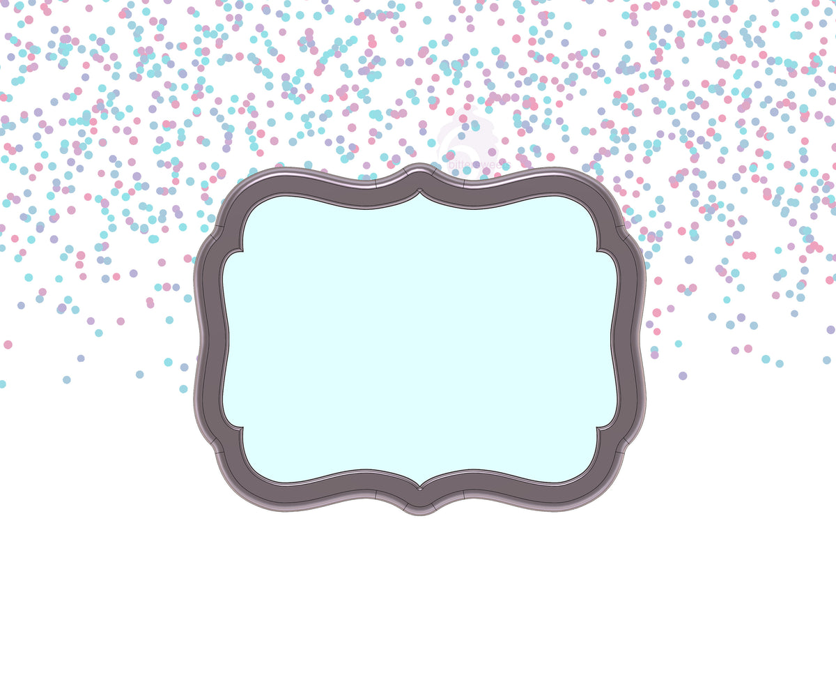 Scallop Plaque 2 Cookie Cutter