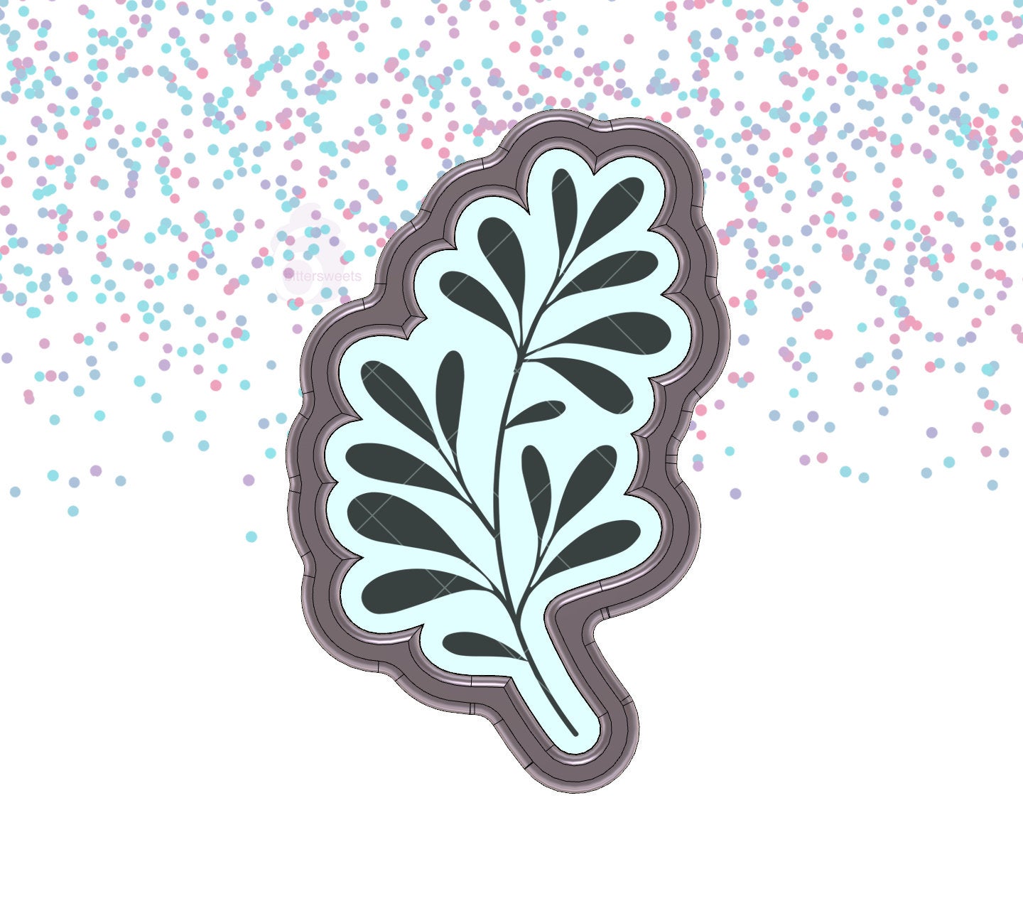 Leaf Branch 2 Cookie Cutter