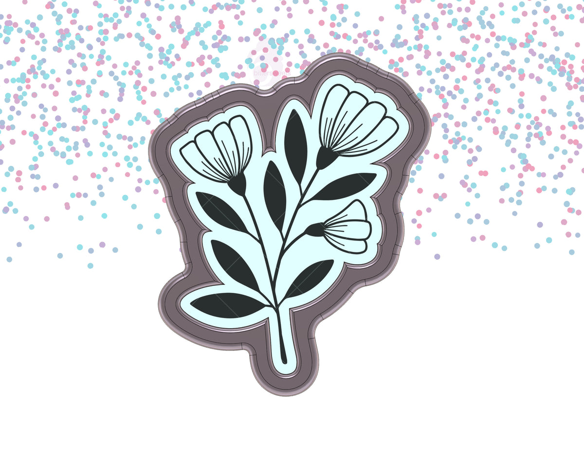 Flower Branch 1 Cookie Cutter