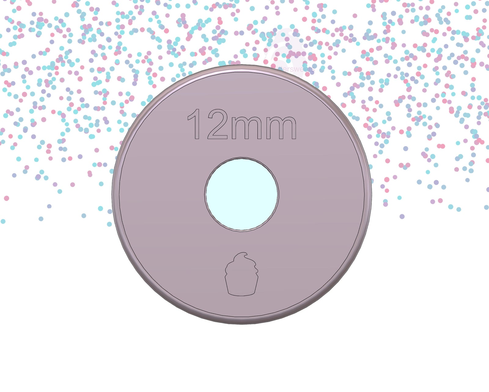 DIGITAL STL Download For 12mm Rolling Pin Guides (Set of 2)